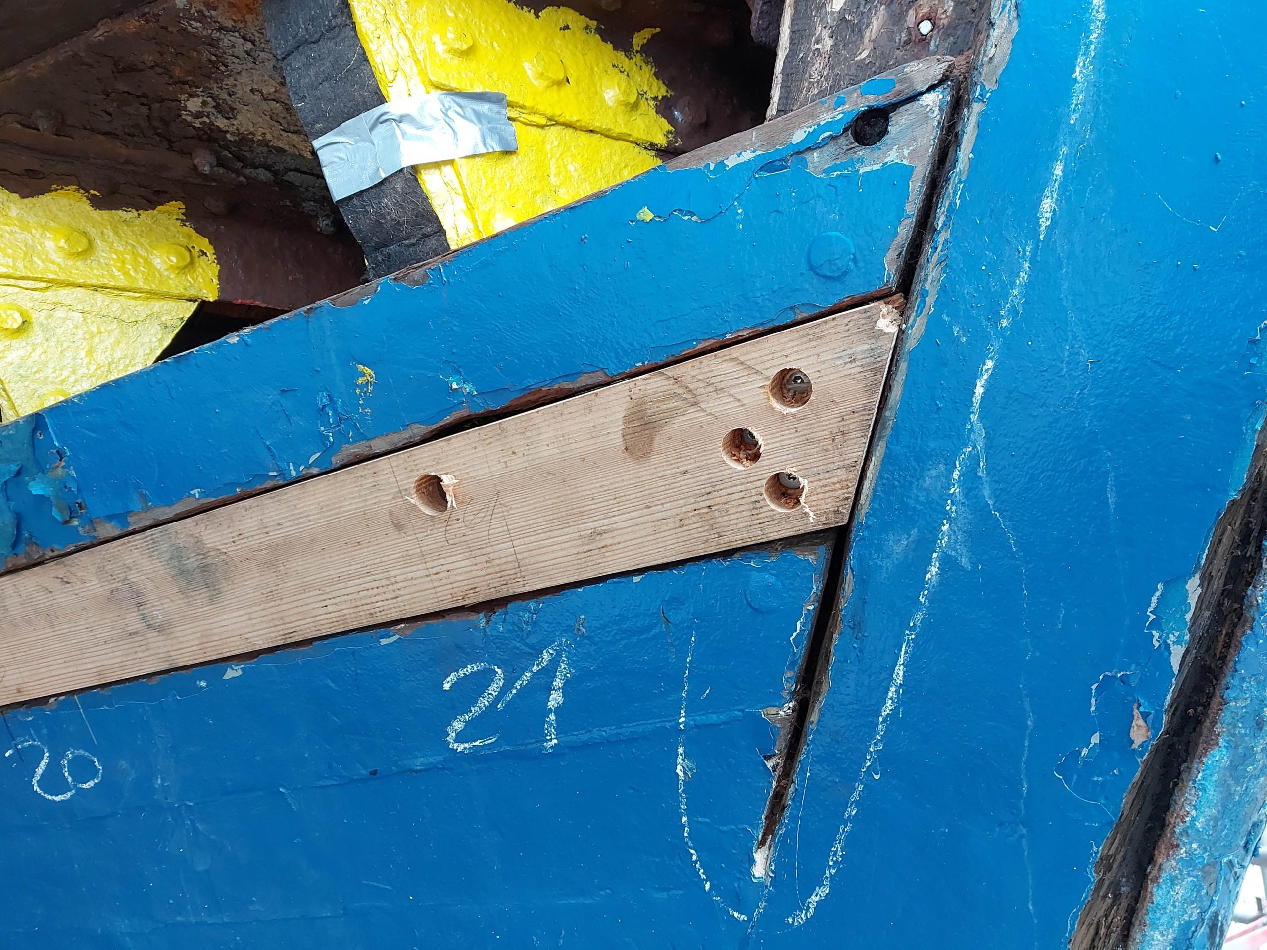 Beplankung Schiff, Kutter, Traditionsschiff