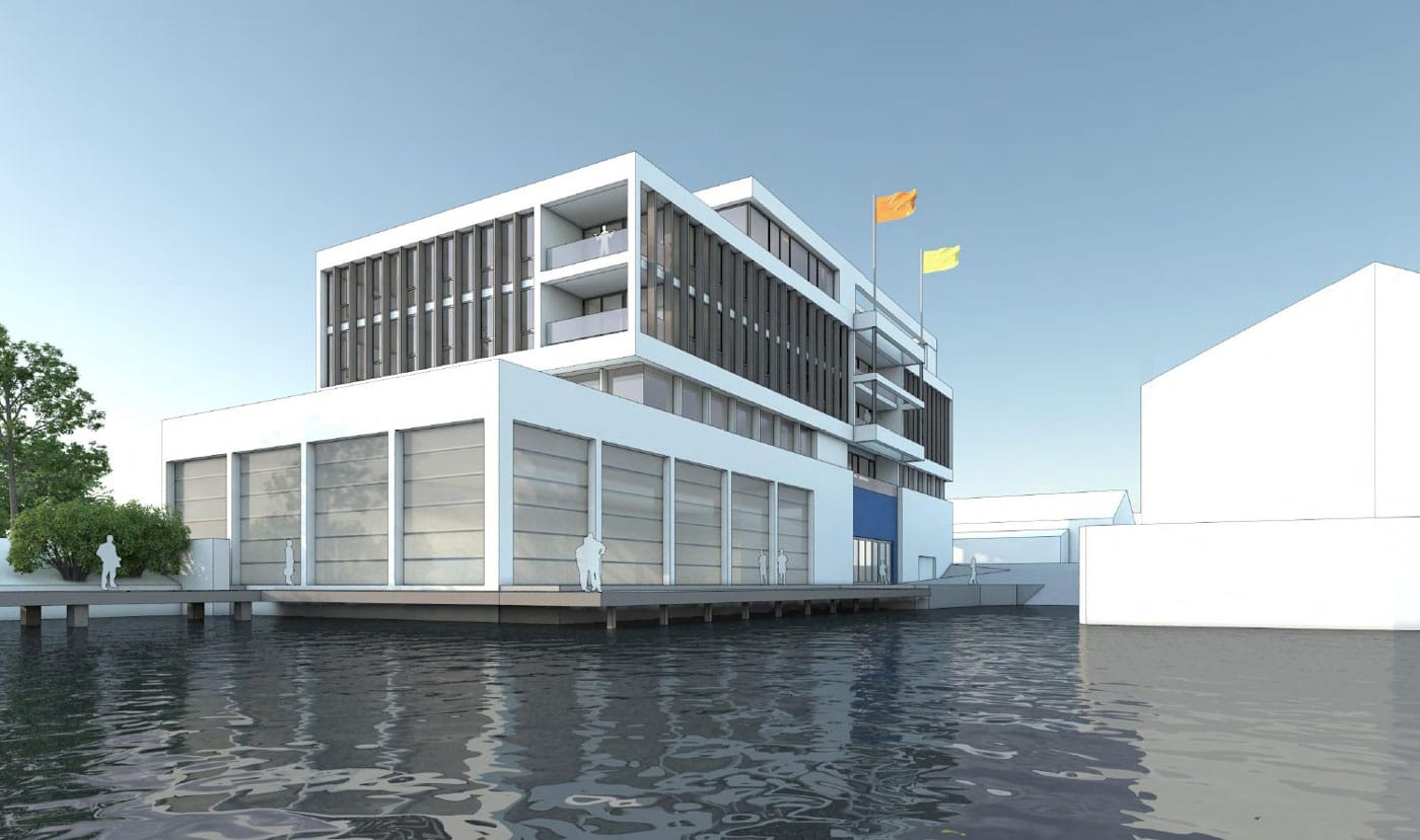 Planung einer neuen Halle - Rathje Werft