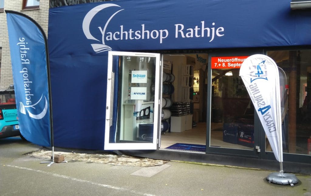 Ausverkauf Yachtshop Rathje Werft