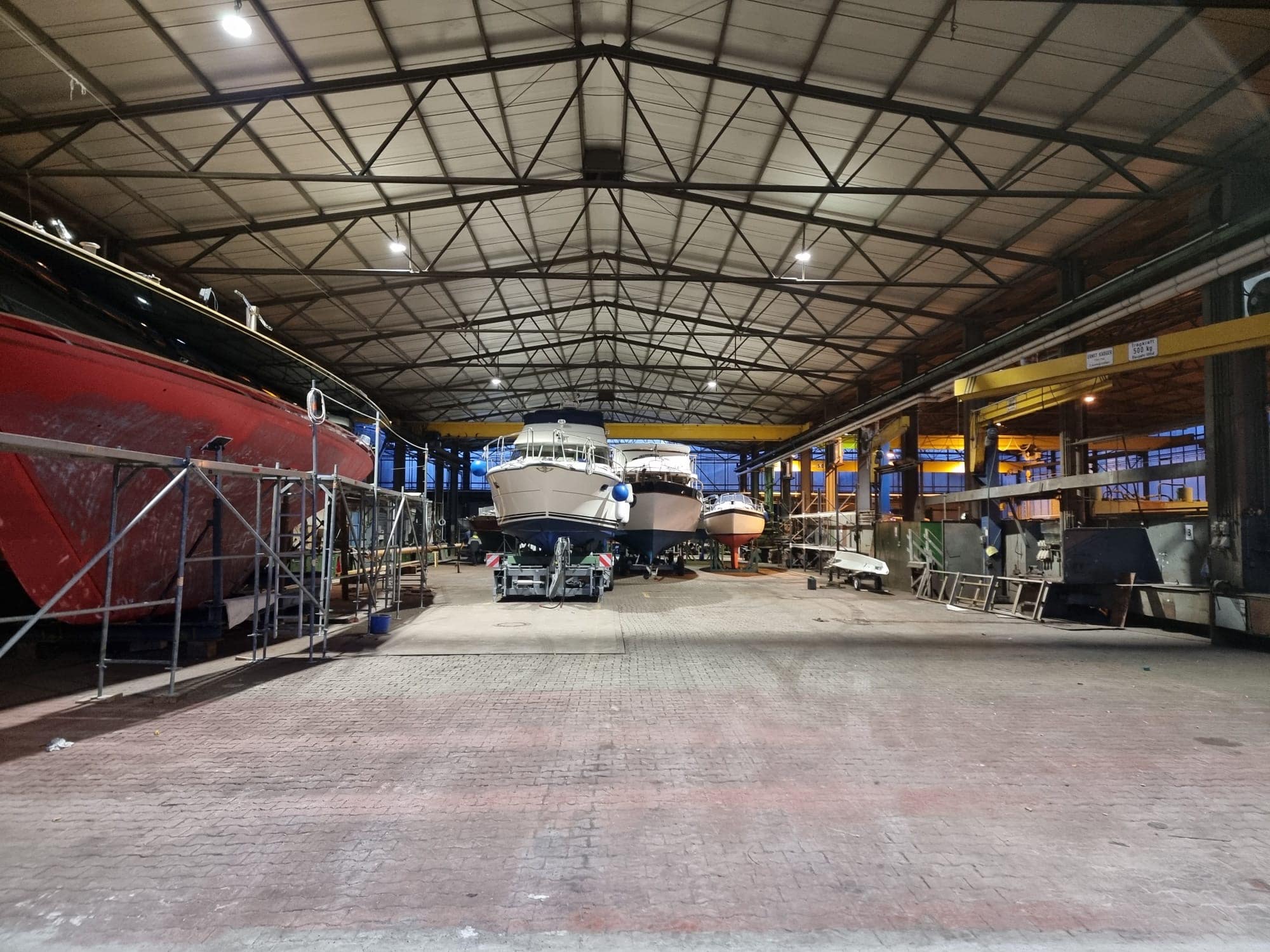 Winterlager Rathje Werft