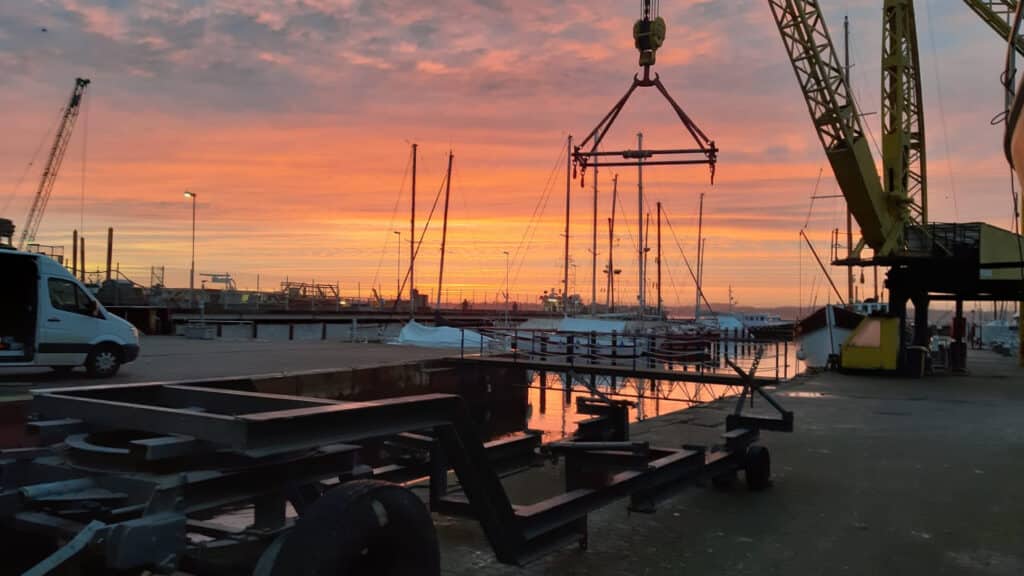 Marina Rathje am Abend